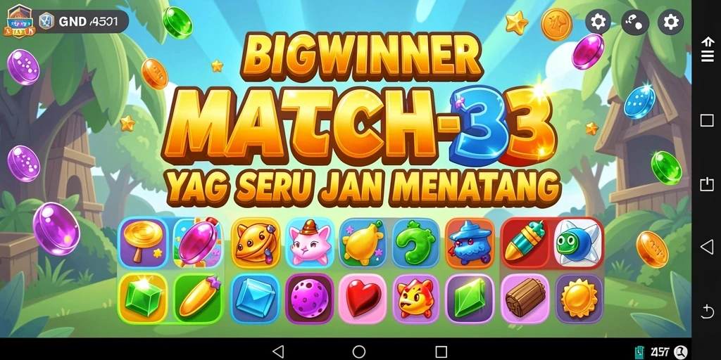Tampilan gameplay BIGWINNER yang menarik dan penuh warna.