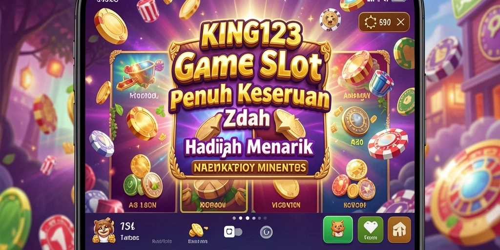 Screenshot KING123 menampilkan gameplay slot yang seru dan interaktif.