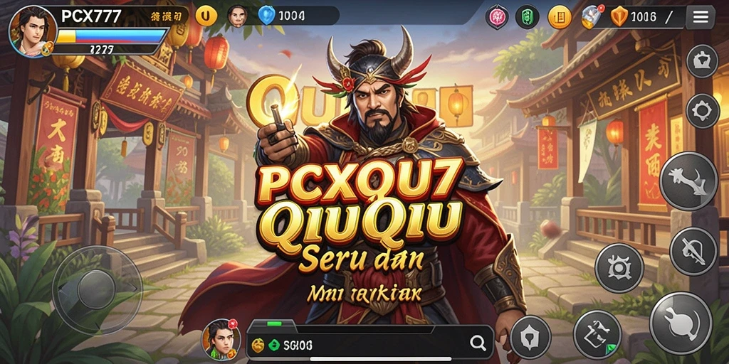 Tampilan gameplay seru dari PCX777 yang memikat.