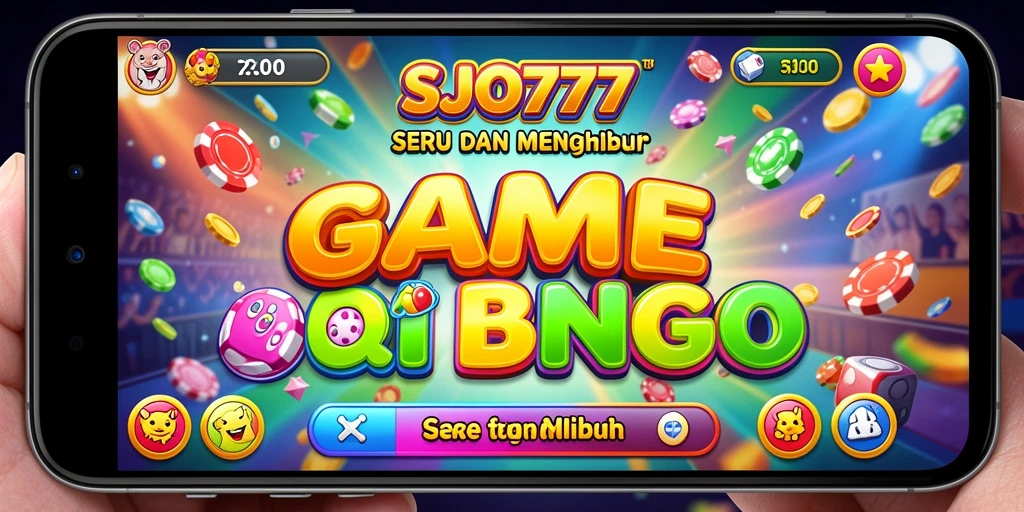 Tampilan gameplay Bingo SJO777 yang seru dan interaktif.
