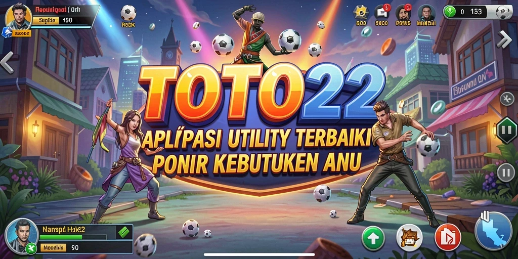 Tampilan antarmuka TOTO22 yang sederhana dan fungsional.