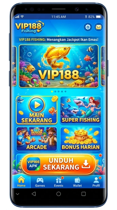 Berbagai aplikasi populer yang dapat diunduh melalui vip188.